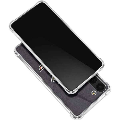 NHL Anaheim Ducks Distressed Galaxy S23 FE Clear Case